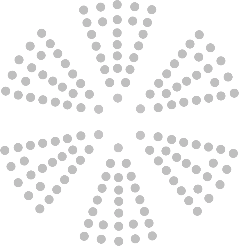 Segmentert LED-layout med separate behandlingssoner