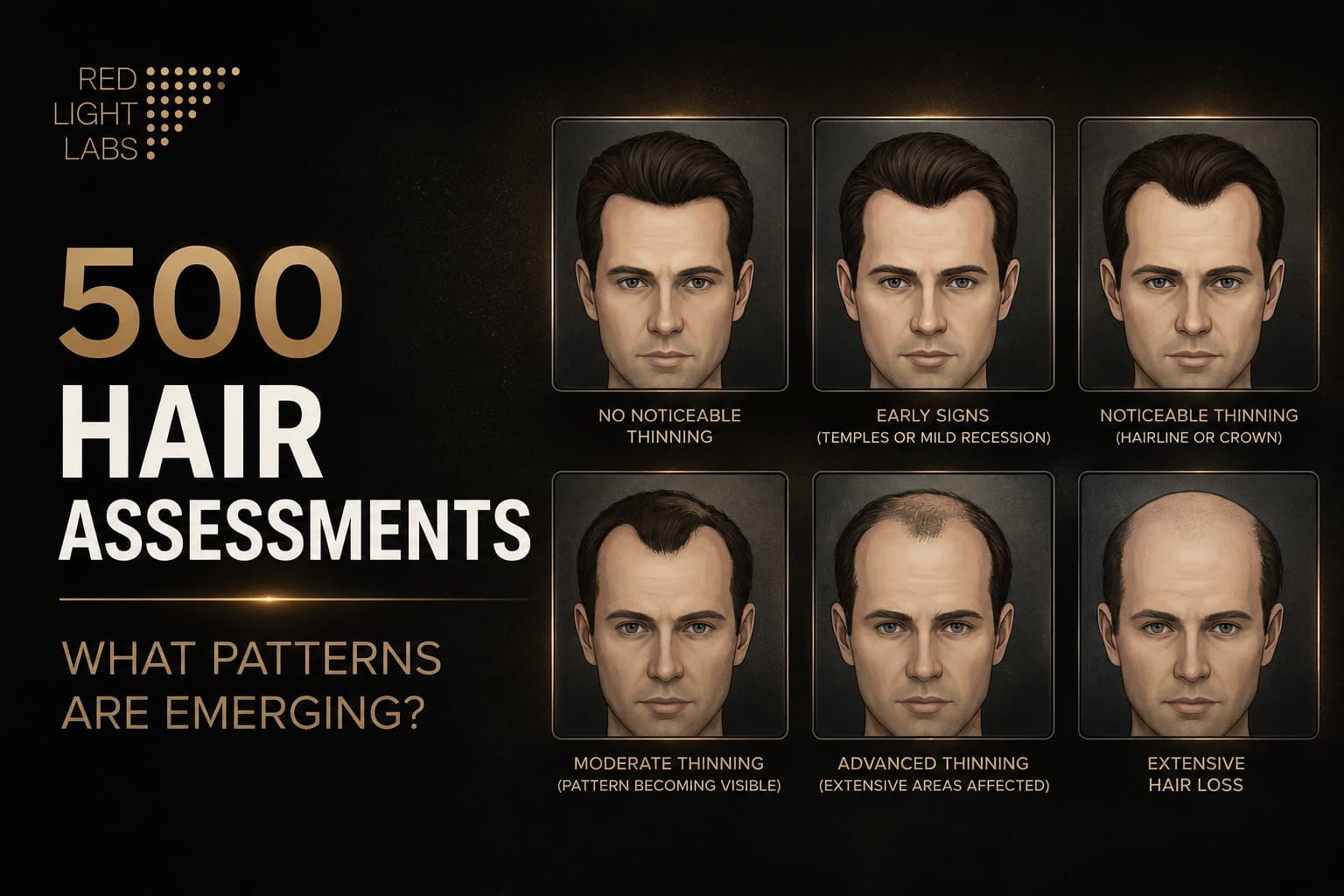500 Hair Assessments – Hvilke mønstre er fremvoksende?
